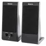 Altifalantes de secretária/estante DEFENDER SPK-170 2.0, 4 W RMS, com fios USB 5 V, 3,5 mm, preto