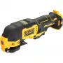 Ferramenta multifunções oscilante DeWalt DCS353NT-XJ, sem escovas, sem fios, 12 W, 840 g, preto/amarelo