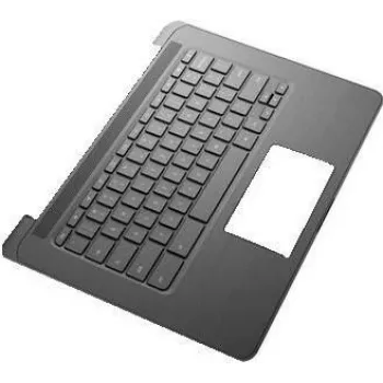 Parte inferior da caixa + teclado HP L14354-031 UK English retroiluminado