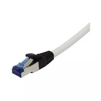 Cabo de rede RJ45, CAT6A 500 MHz, 1,0 m, branco, S-STP (S/FTP), PUR (Superflex), exterior/industrial, AWG26, Synergy 21 (S217747)