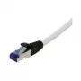 Cabo de rede RJ45, CAT6A 500 MHz, 1,0 m, branco, S-STP (S/FTP), PUR (Superflex), exterior/industrial, AWG26, Synergy 21 (S217747)