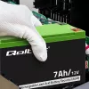 Bateria AGM Qoltec 53076 | 12V | 7Ah | segurança