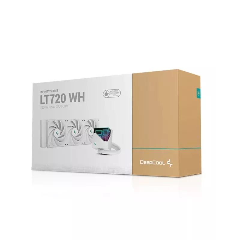 Sistema de refrigeração líquida para processador LT720 pack de 1 branco 120 mm