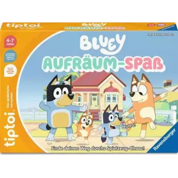 tiptoi Bluey Aufräumspaß, jogo de tabuleiro