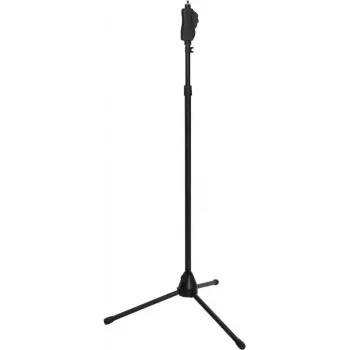 Suporte de microfone Omnitronic MS-3 com braço articulado, preto