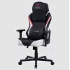 Cadeira gaming Onex FX8 — assento ergonómico com espuma moldada, regulável em altura e reclinável, preto/vermelho/branco
