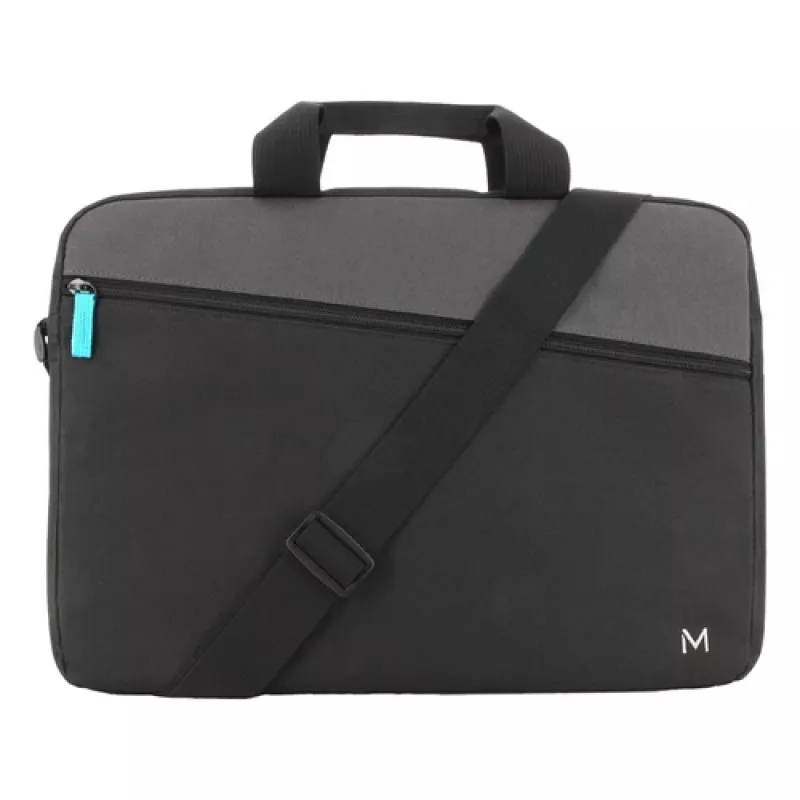 Mobilis The One Essential - mala para portátil - inserção por cima - 35,6 cm - 11 - 14 - preto e cinzento (003082)