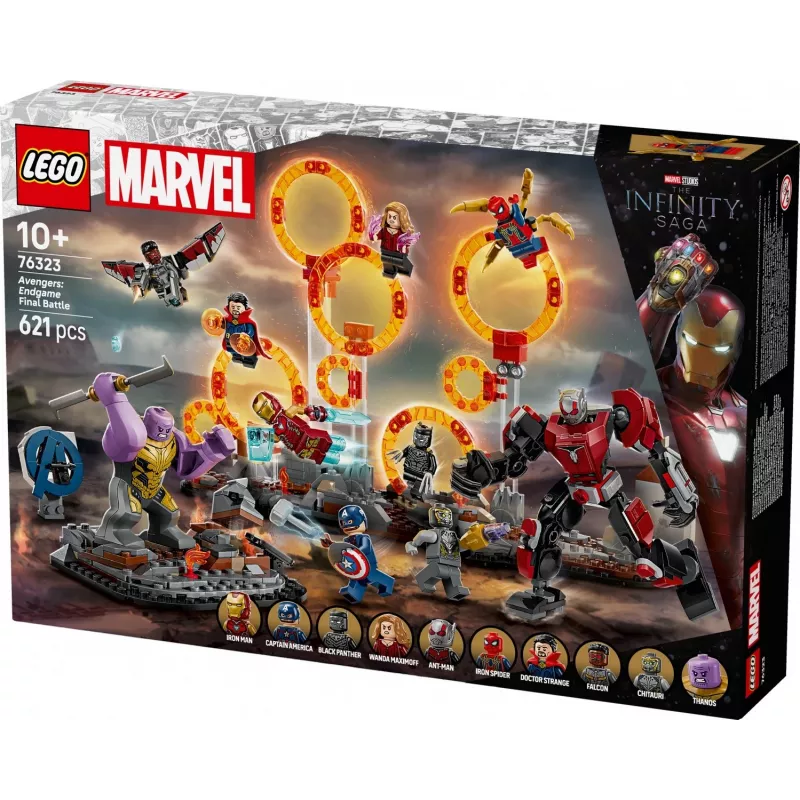 LEGO MARVEL 76323 Avengers: Endgame – Batalha final