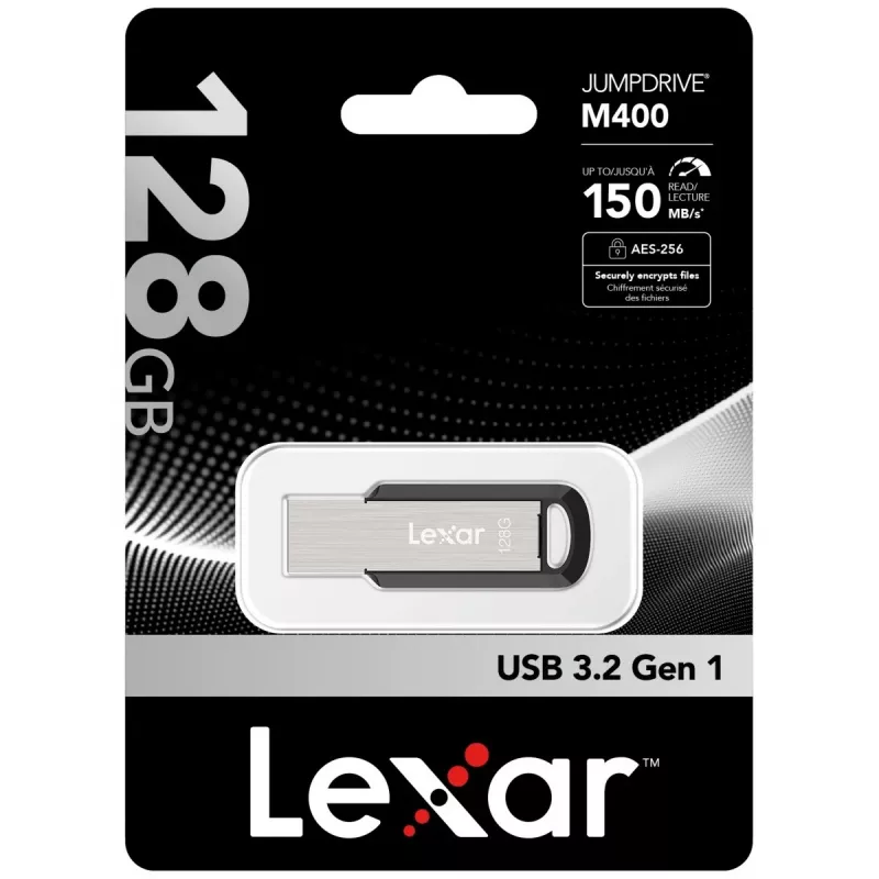 Pen USB Lexar 128 GB USB Type-A 3.2 Gen 1 JumpDrive M400