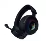 Headset Razer Kraken V4 Pro com fios e sem fios arco de cabeça gaming USB Type-A Bluetooth preto