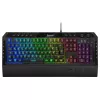 Teclado Sharkoon Skiller SGK5 Gaming USB QWERTZ alemão preto