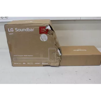 Barra de som LG S40T sistema de som 2.1 canais com Bluetooth, USB, HDMI, preto, garantia 24 meses