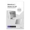 Filtro de privacidade Qoltec 51050 para ecrã (13,3 polegadas) (11,59 polegadas, 16:9), película protetora para portátil