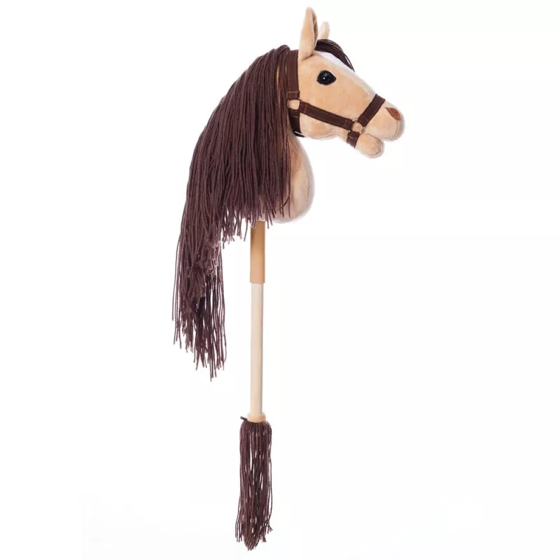 Cavalo de pau HOPPIHORSE Hobby Horse A3 bege
