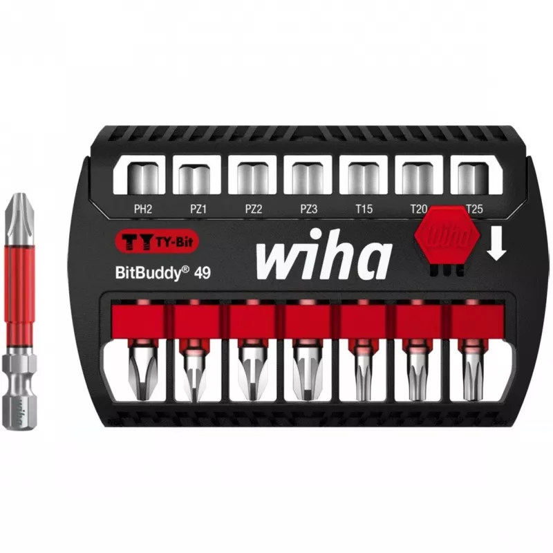 Conjunto de bits Wiha BitBuddy TY 49 mm