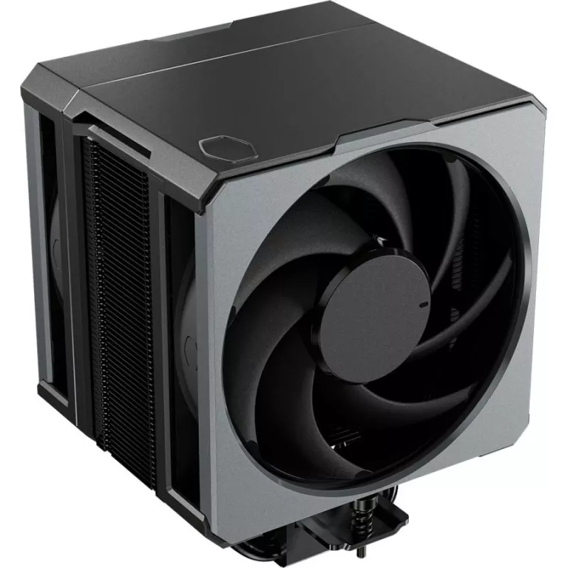 Arrefecedor de ar Cooler Master Hyper 612 APEX 120 mm preto, 4 heatpipes, 2400 rpm, 75.2 CFM, 4 pinos