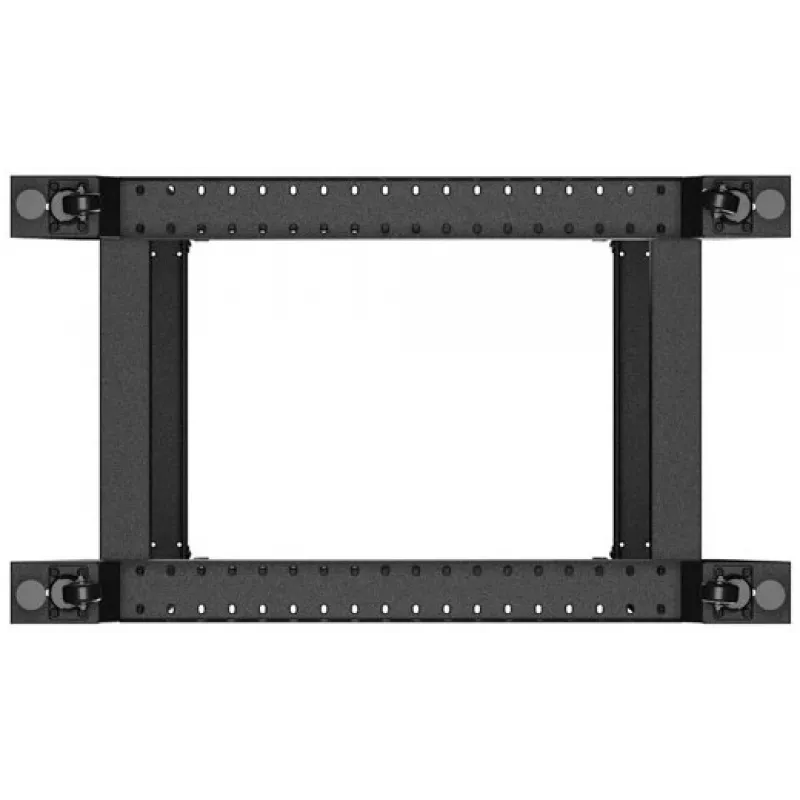 Rack aberto Lanberg 22U Preto (22HE, rack de 19 polegadas), rack para servidores, Preto
