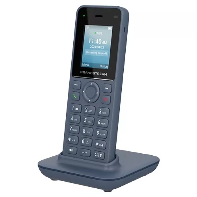 Grandstream Networks WP816 telefone IP antracite 2 linhas LCD Wi-Fi