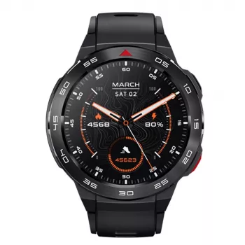Mibro GS Pro smartwatch posicionamento GPS ecrã AMOLED HD de 1.43 polegadas 5ATM à prova de água chamadas Bluetooth desporto mulheres homens relógios inteligentes