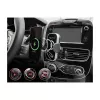 Suporte ativo para automóvel DELOCK 66939 para telemóveis — suporte com ventosa, preto/cinzento, compatível com carregamento sem fios