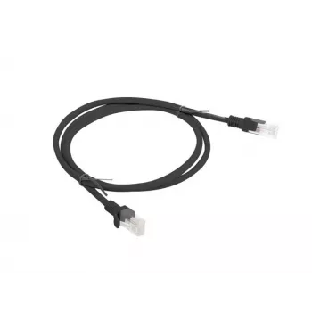 Cabo de rede LANBERG PCU6-10CC-0100-BK RJ-45 Cat6 1 m Preto U/UTP