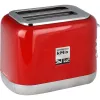 Torradeira Kenwood TCX751RD 2 fatias 900 W, caixa em metal, vermelho, 160×272×257 mm