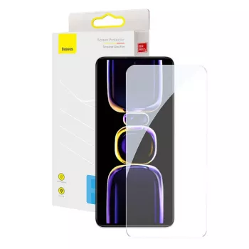 Proteção de ecrã em vidro temperado Baseus para Redmi K60 / K60 Pro, 0,3 mm de espessura