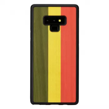 Capa para smartphone Man and Wood para Samsung Galaxy Note 9 — Reggae preto capa protetora