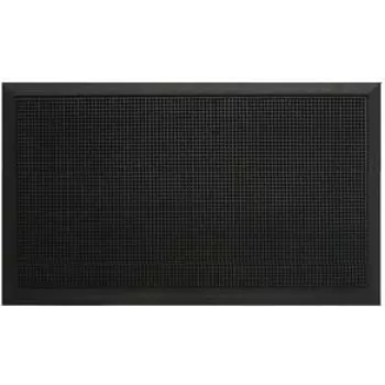 Tapete de chão PaperFlow K480323 interior retangular borracha preto