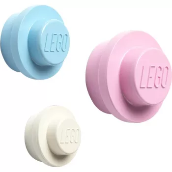 Room Copenhagen LEGO suporte de parede 40161736 branco azul rosa (40161736)