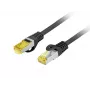 Cabo de rede Lanberg PCF6A-10CU-0200-BK RJ-45 Cat6a 2m preto