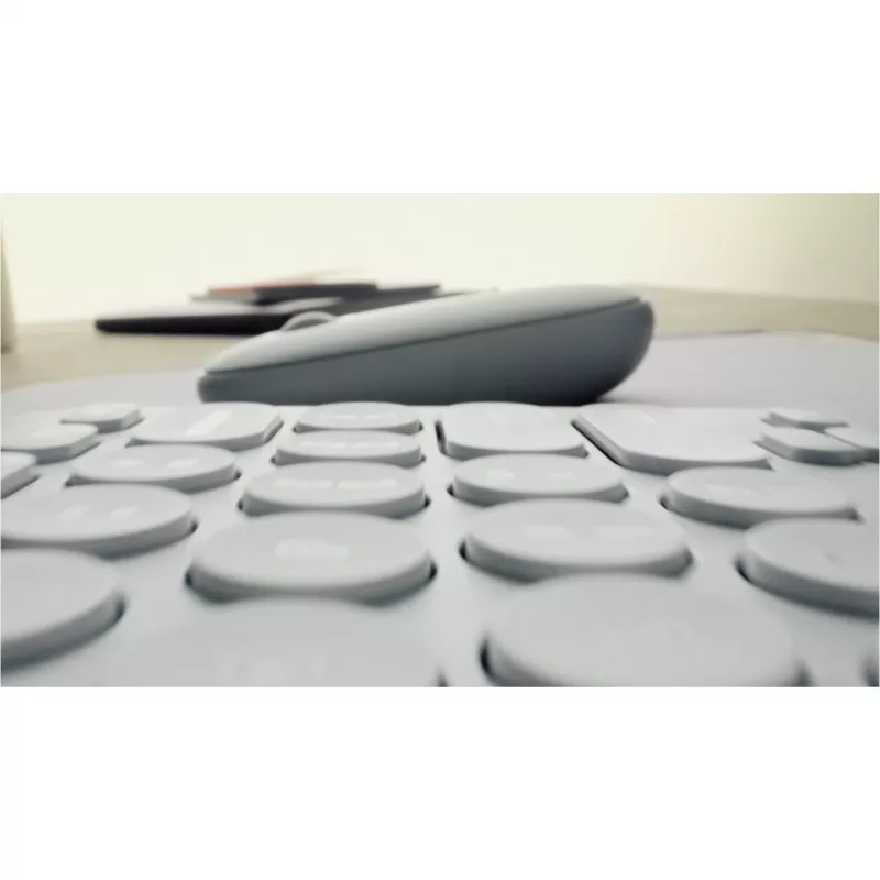Conjunto de teclado e rato sem fios Logitech Pebble 2