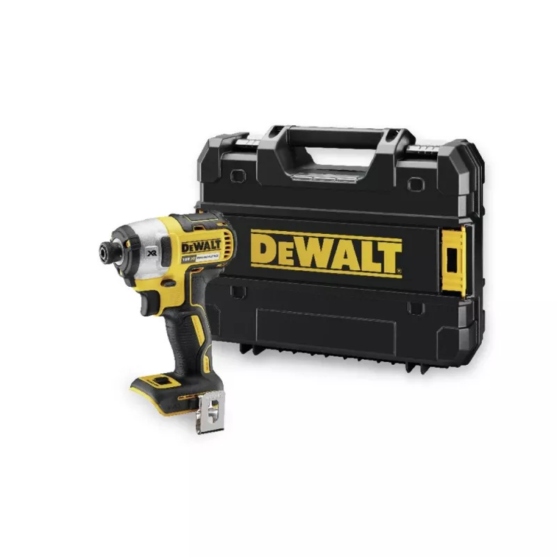 Chave de impacto DeWALT DCF887NT-XJ 1/4 polegadas Preto, Amarelo 18 V