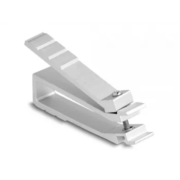 Alicate DeLOCK para porcas gaiola M4 M5 M6 alumínio prateado