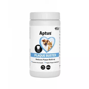 APTUS Plaque Buster dentes e gengivas saudáveis - suplemento alimentar para cães e gatos – 200g