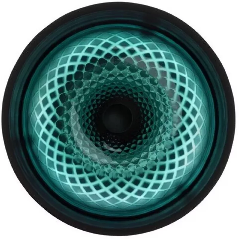 Altifalante portátil sem fios Harman/Kardon Aura Studio 4 — 100 W, 3 drivers, 45–20000 Hz, preto/transparente