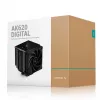 Arrefecedor de processador a ar DeepCool AK620 DIGITAL 12 cm preto 1 unid.
