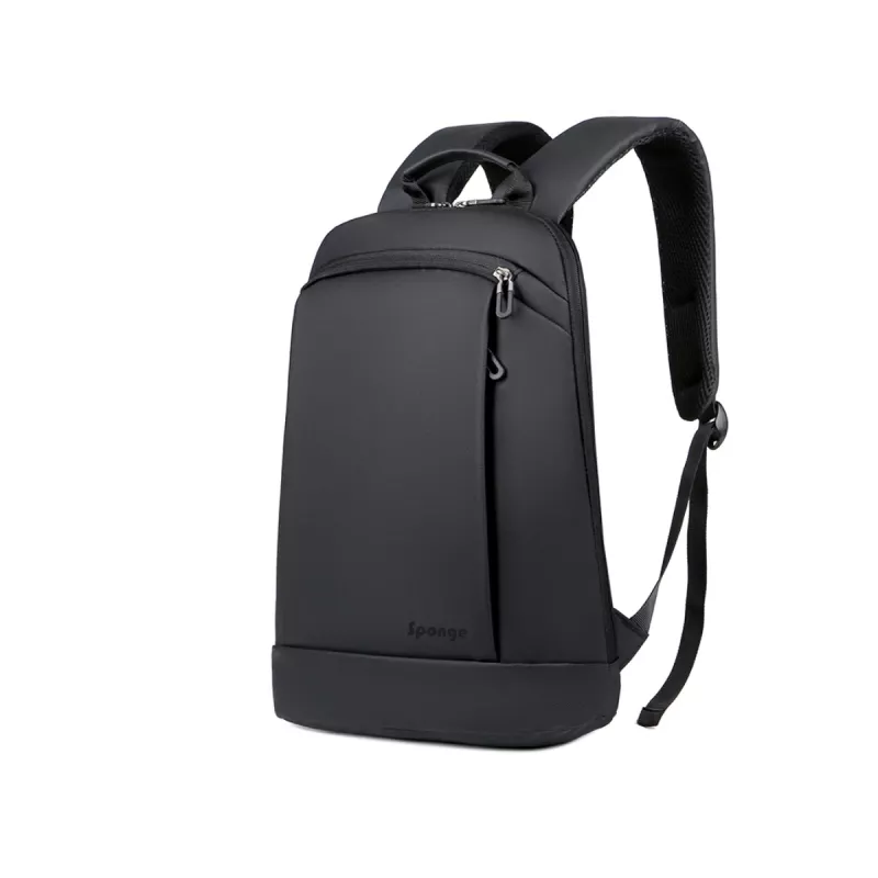 Mochila Sponge Thinbag 15,6 polegadas preta — mochila fina para portátil Sponge, compatível com dispositivos de 15,6 polegadas