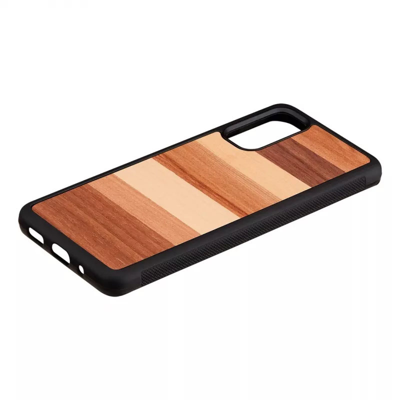 Capa para telemóvel Man and Wood Galaxy S20 preto — capa de proteção para Samsung Galaxy S20