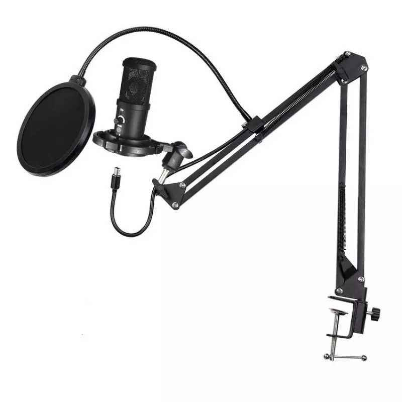 Microfone de estúdio Easypix 62021 preto