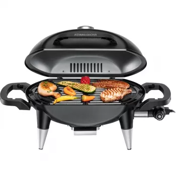 ROMMELSBACHER BBQ 4000, 2200 W, grelhador, elétrico, 300 °C, de mesa, vermelho ferrugem