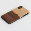 Capa para smartphone man and wood para iPhone X/XS – modelo mare, preto