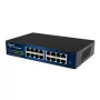 Switch gerido ALLNET 112534 L2 Gigabit Ethernet 16 portas 19U preto