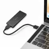 Caixa para SSD M.2 SATA QOLTEC 51854 USB 3.0 sem ferramentas