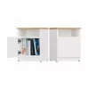Mesa de cabeceira GALAX 30/1D branco/ARTISAN