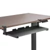 Gaveta para teclado Maclean MC-839 | Gaveta sob a secretária para teclado e rato | Prateleira para teclado com fixação | Solução ergonómica para o posto de trabalho