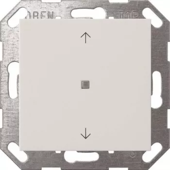 gira KNX Botão basculante, 1 função, branco puro (Modelo 517203)