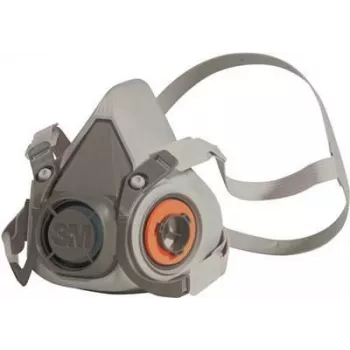 Máscara semifacial 3M 6200 tamanho M (7000146847)