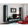 Estante Cama VIGO NEW 180/40/30 preto/preto brilhante
