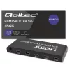 Qoltec 51799 Splitter HDMI ativo 4 x HDMI 4K x 2K | 6 Gb/s | 60 Hz